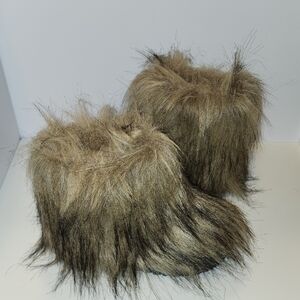 Fashion Faux Fur Kids  Ankle Boots  Brand New No Tag